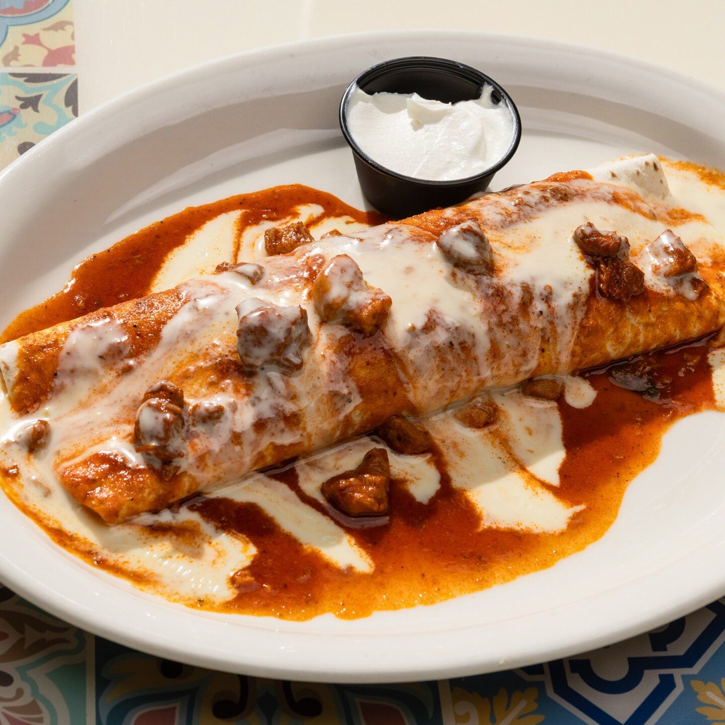 Burrito Grande.