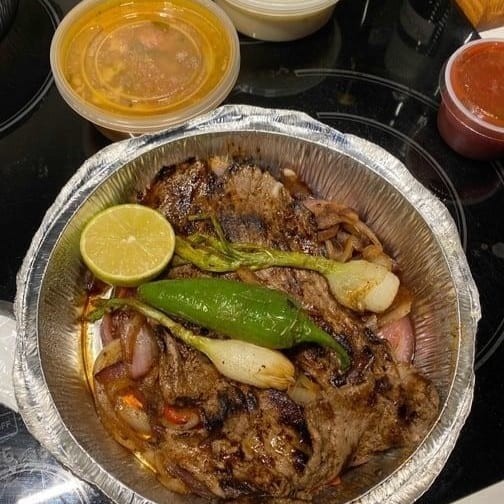 Carne Asada Grilled.