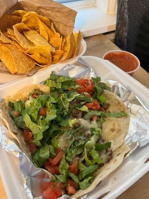 Beef Tacos.