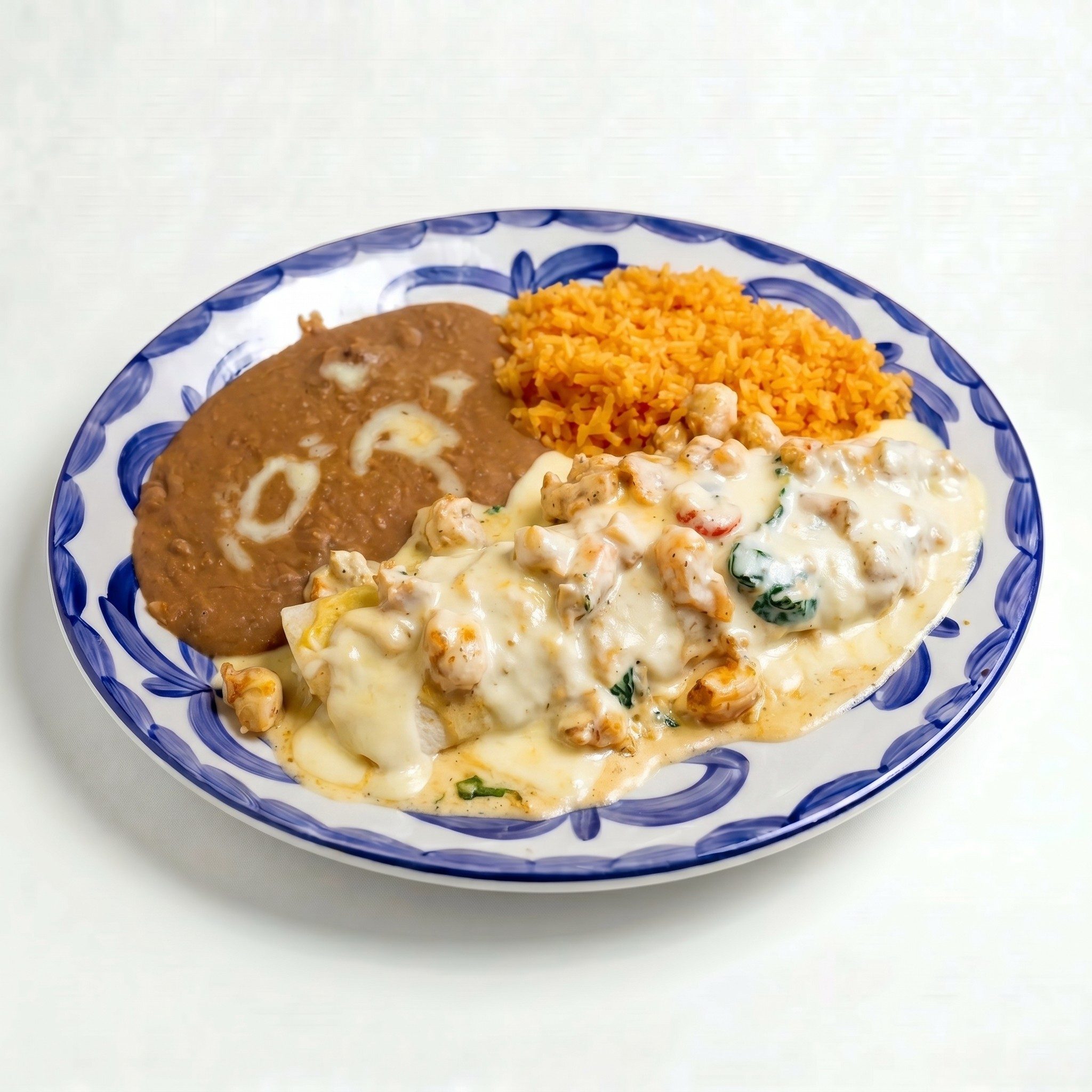 Seafood Burrito.