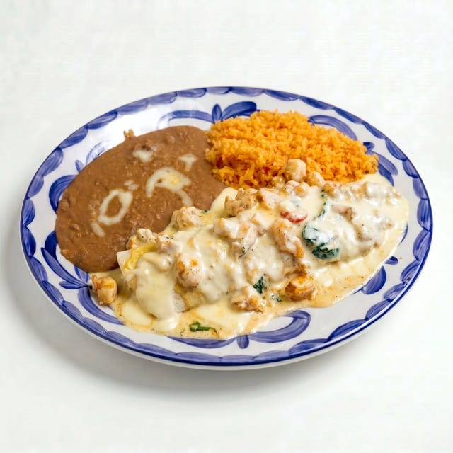 Seafood Burrito.
