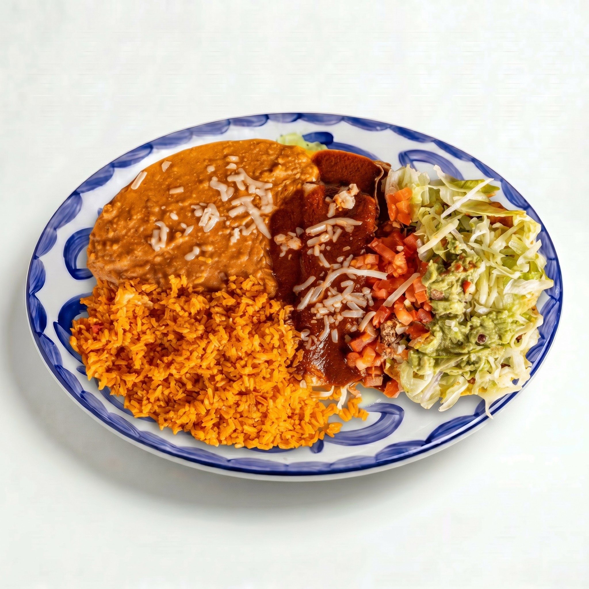 Vegetarian Plate.