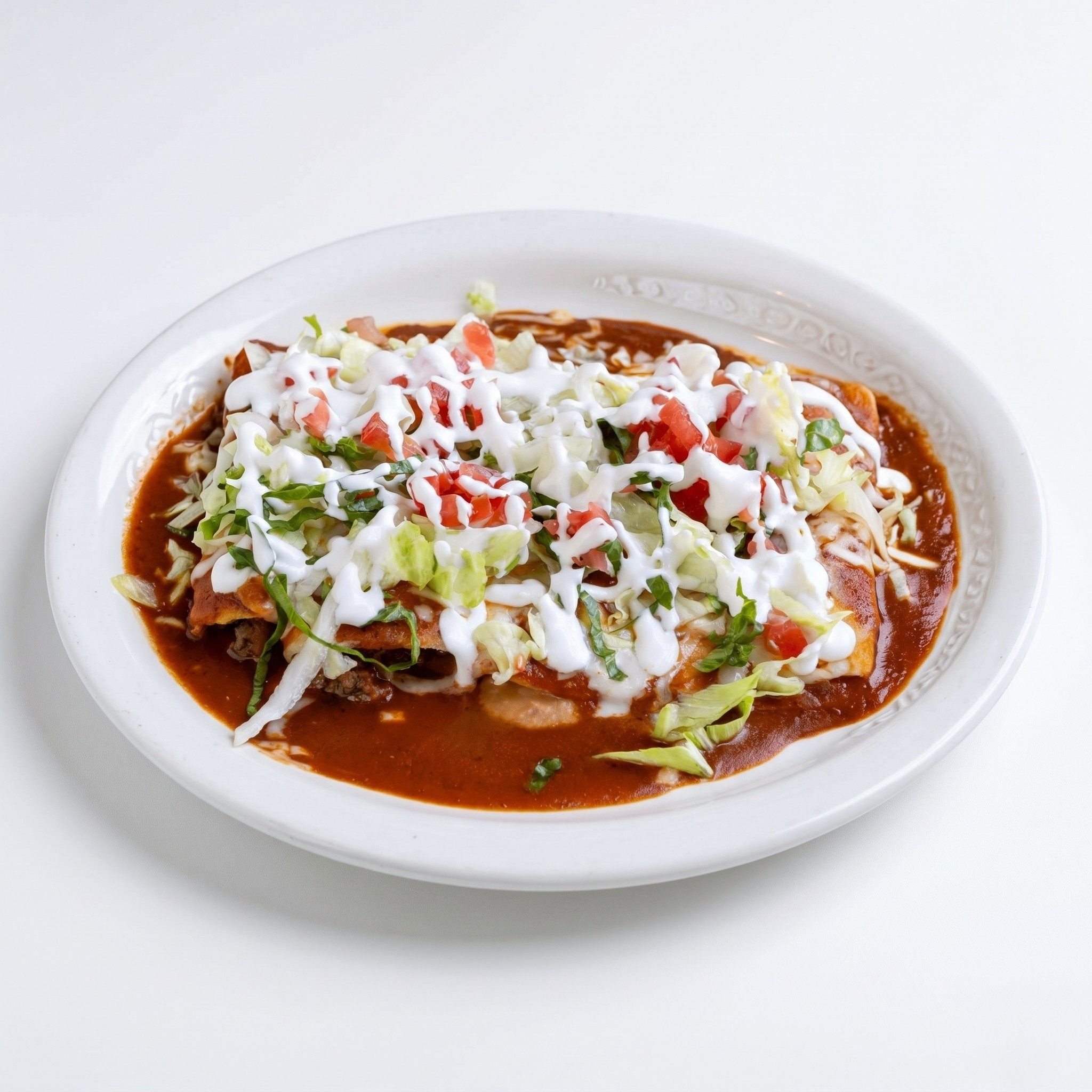 Enchiladas Rancheras.
