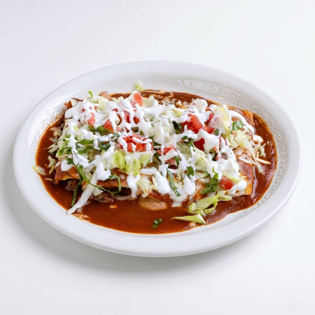 Enchiladas Rancheras.