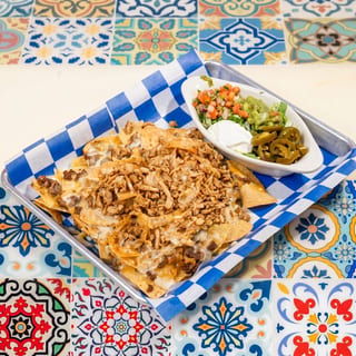Grilled Chicken Nachos