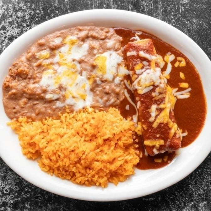 Enchilada Burrito Dinner.