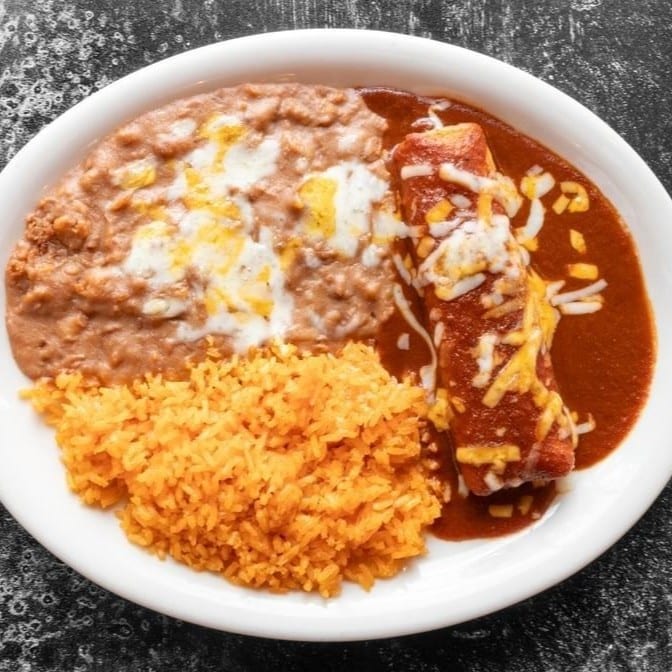 Enchilada Burrito Dinner.