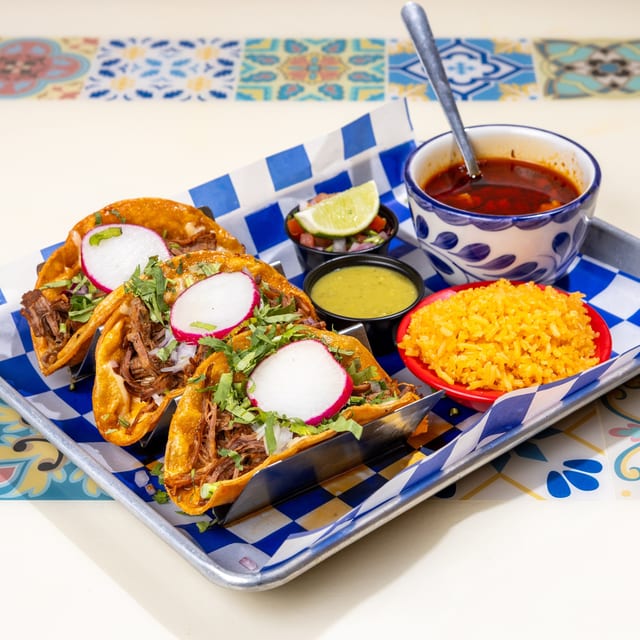 Birria Tacos.