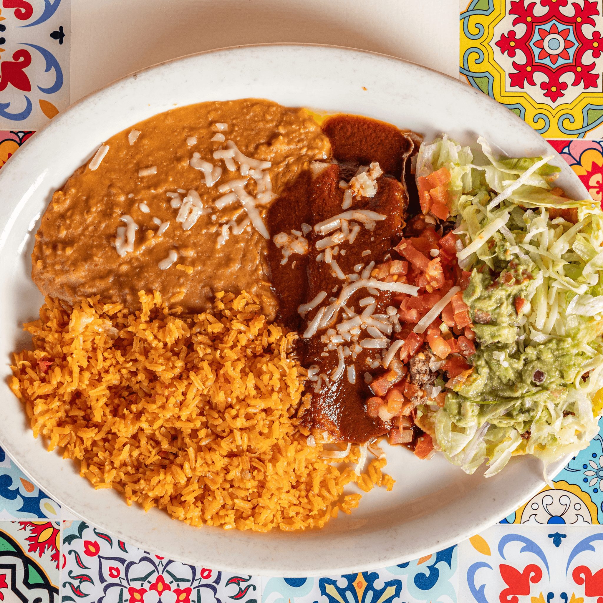 Vegetarian Plate.