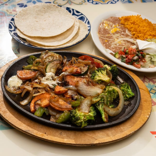 Vegetarian Fajitas.