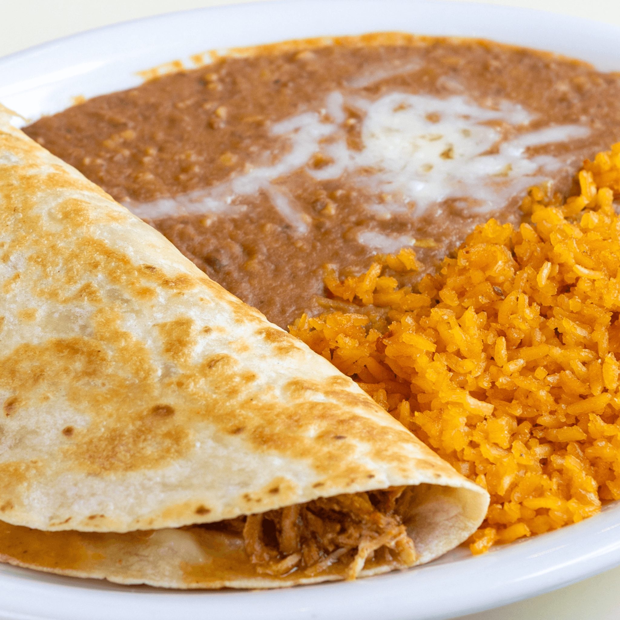 Quesadilla Plate.