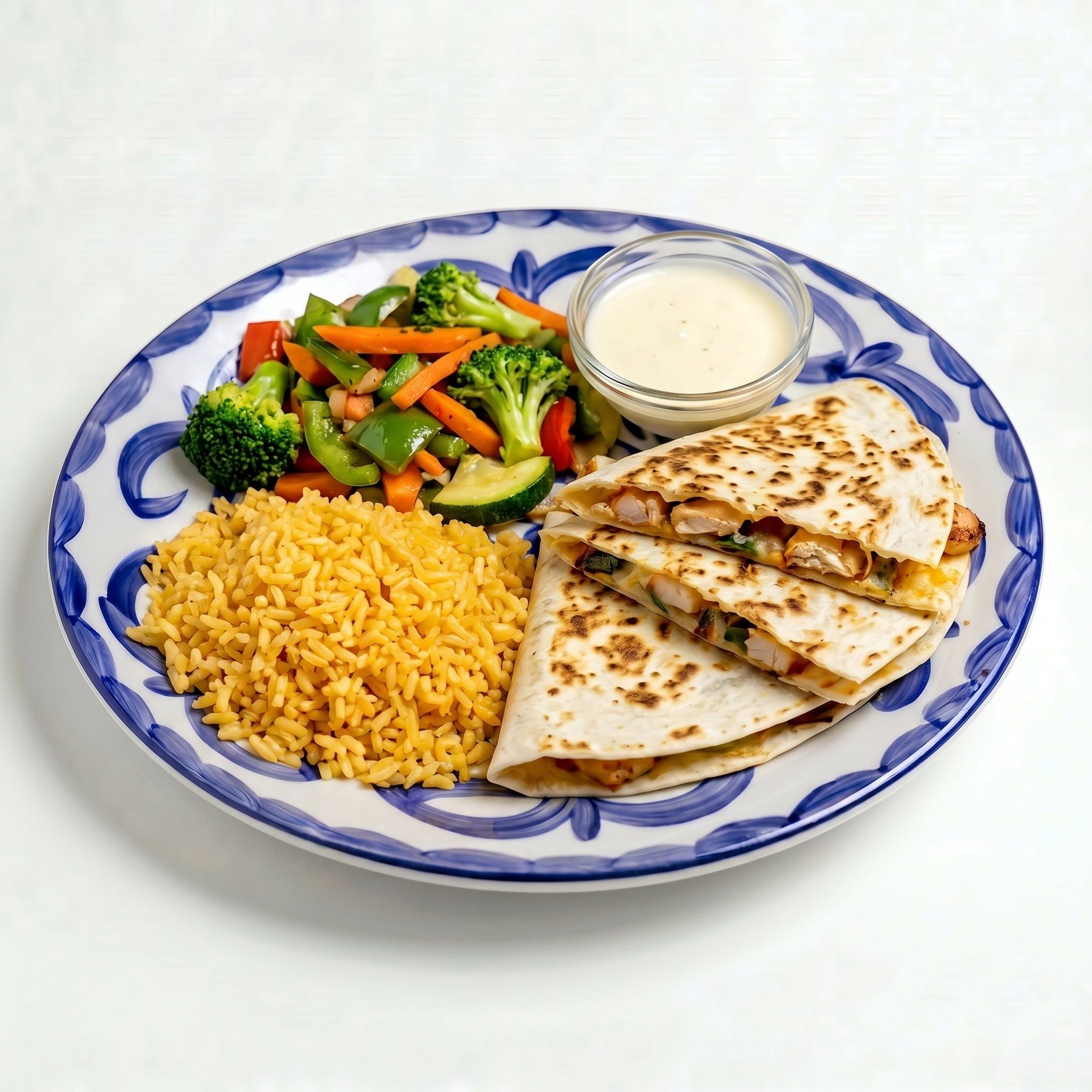 Shrimp Quesadillas.