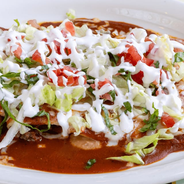 Enchiladas Rancheras.