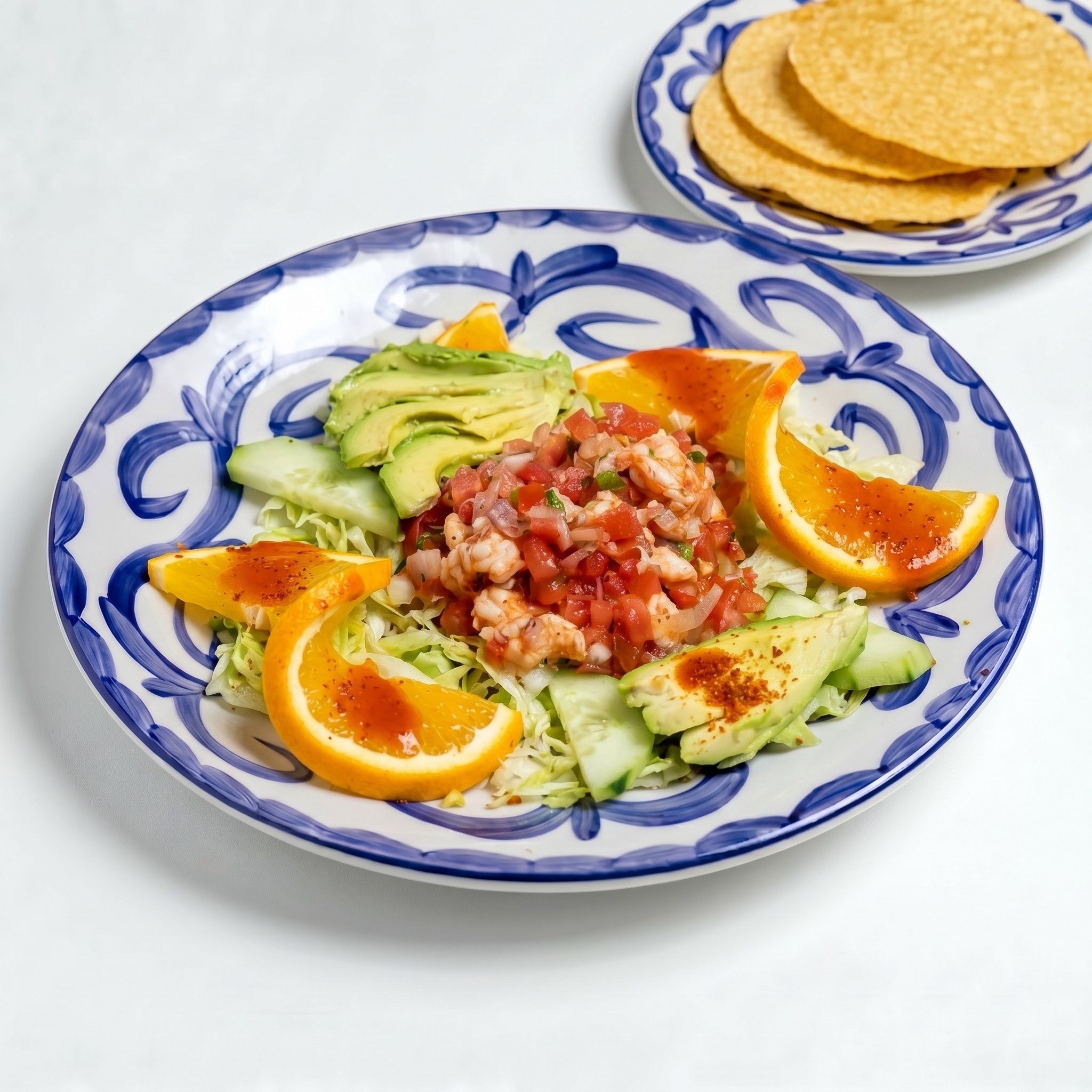Tostadas De Ceviche.