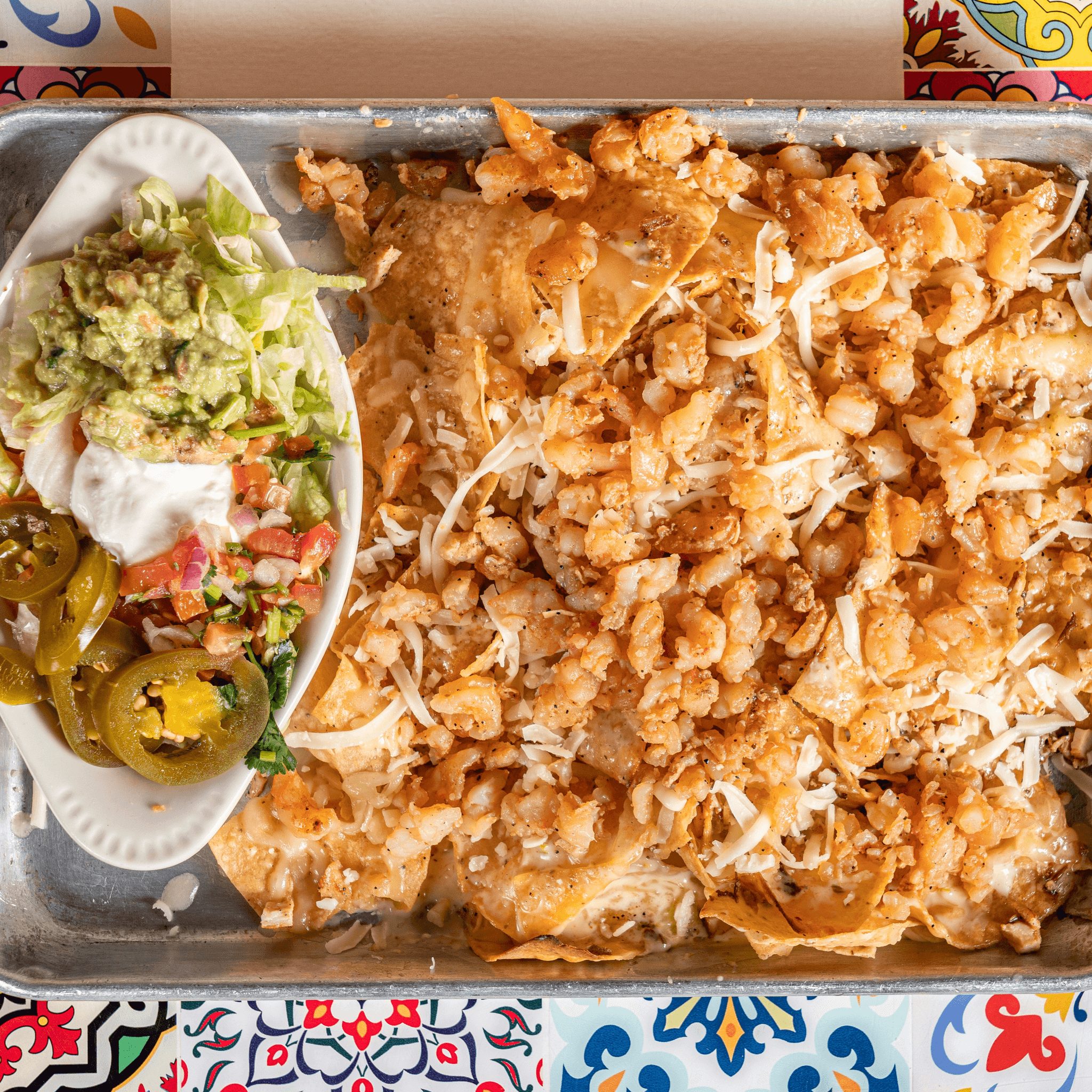 Shrimp Nachos.