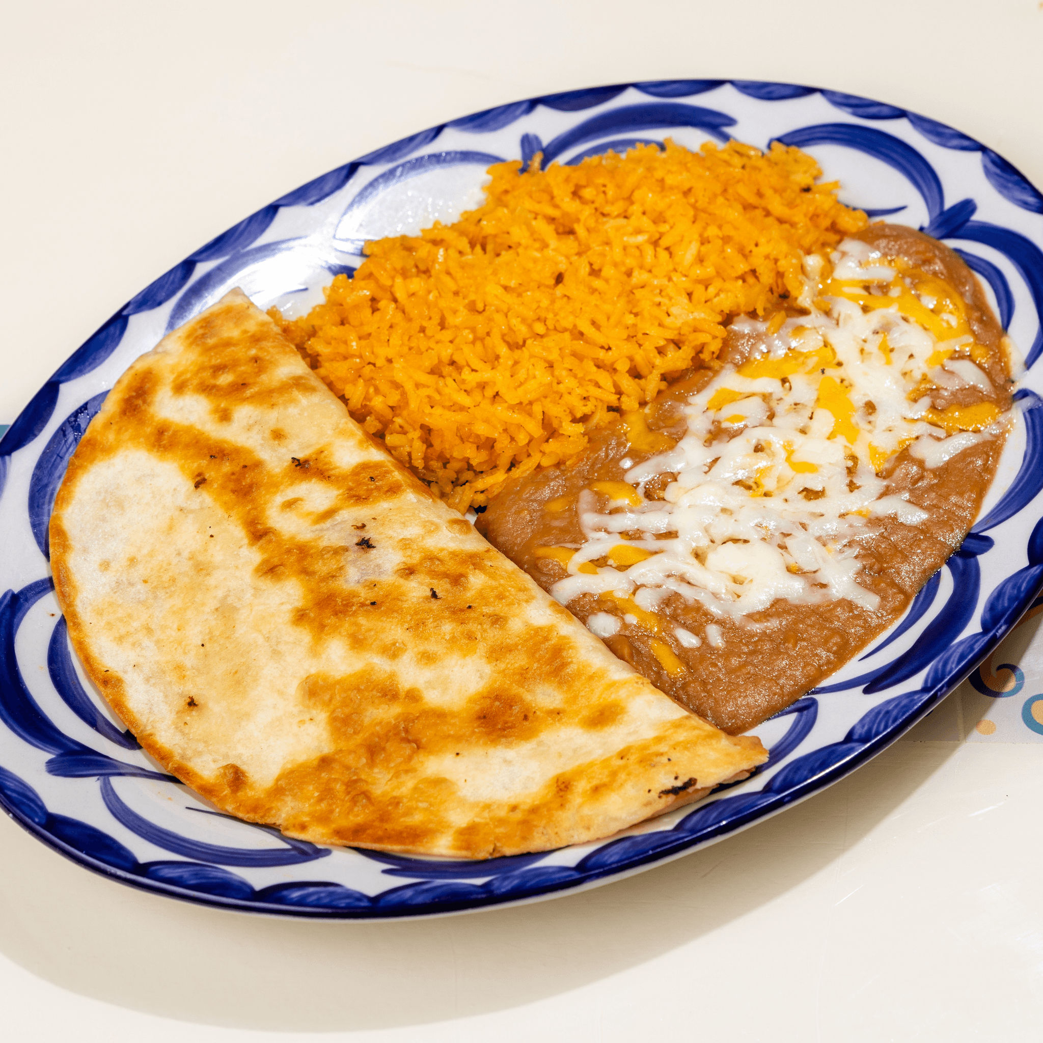 Quesadilla Plate.