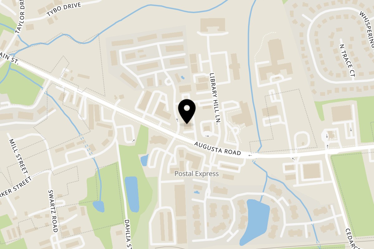 Map showing the location of Señor Birds Lexington on 942 E Main St in Lexington
